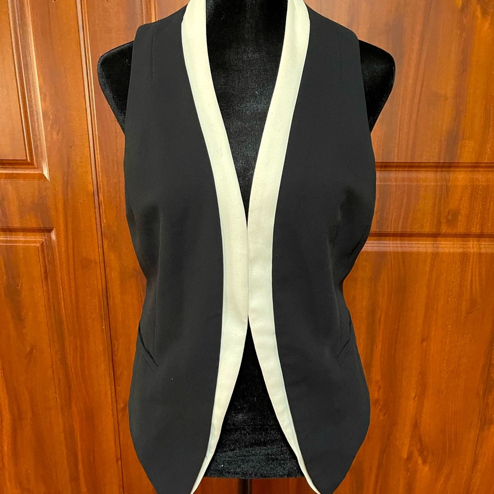 Calvin Klein black and white vest